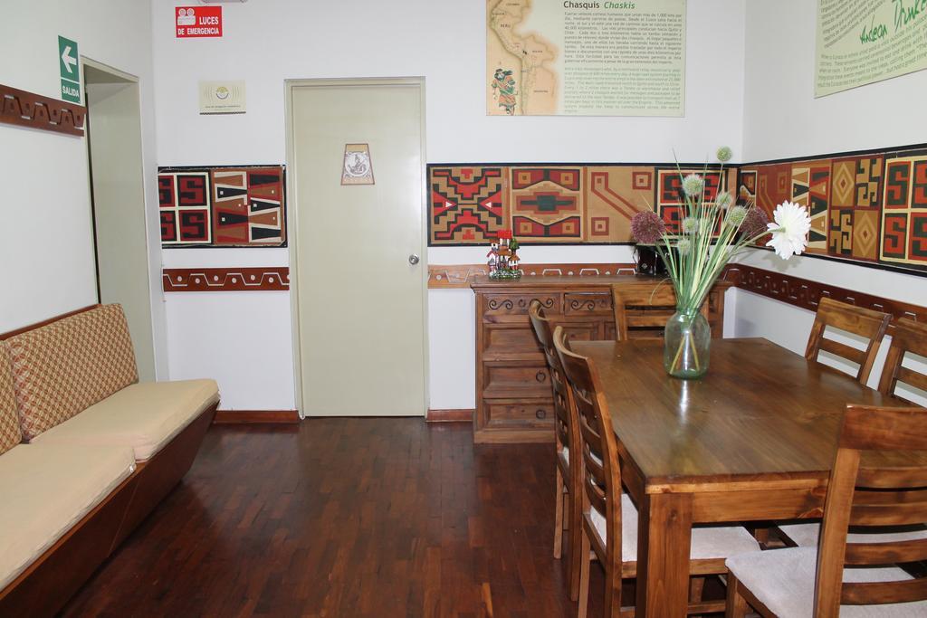 לימה Casa Hualpa Hostel מראה חיצוני תמונה