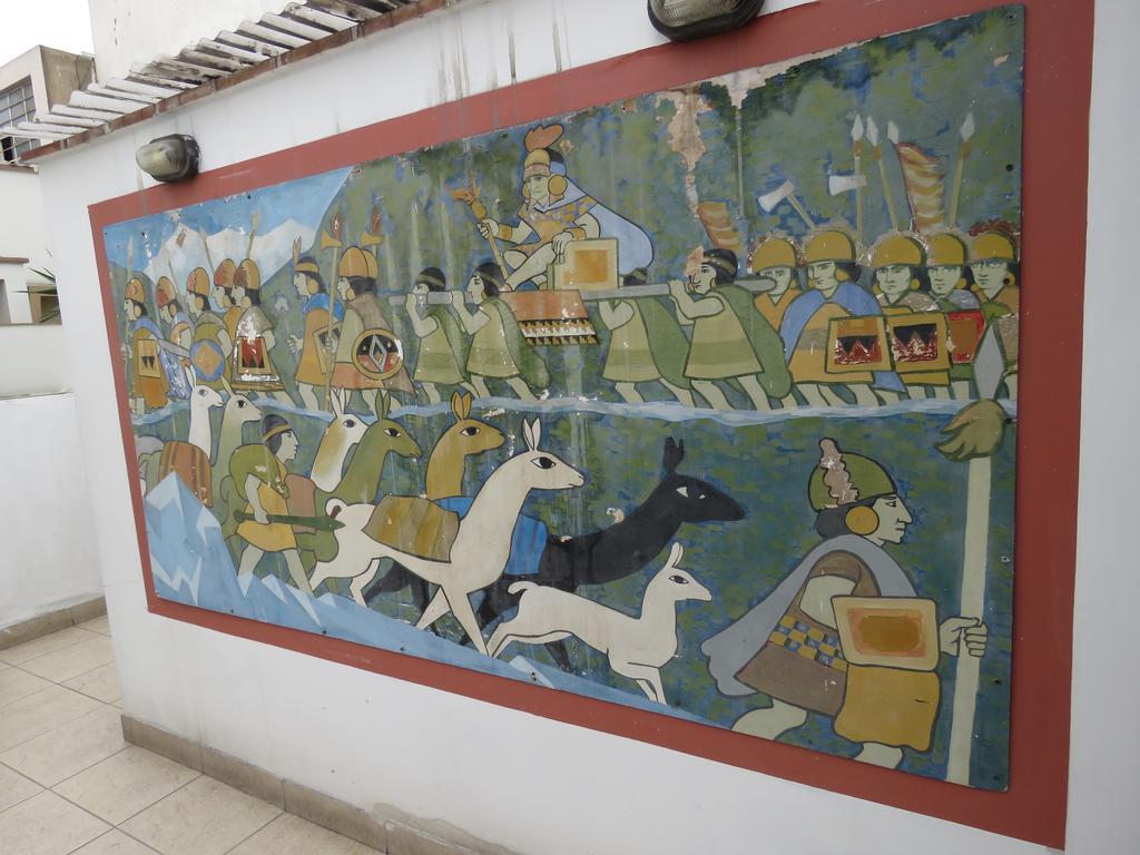 לימה Casa Hualpa Hostel מראה חיצוני תמונה