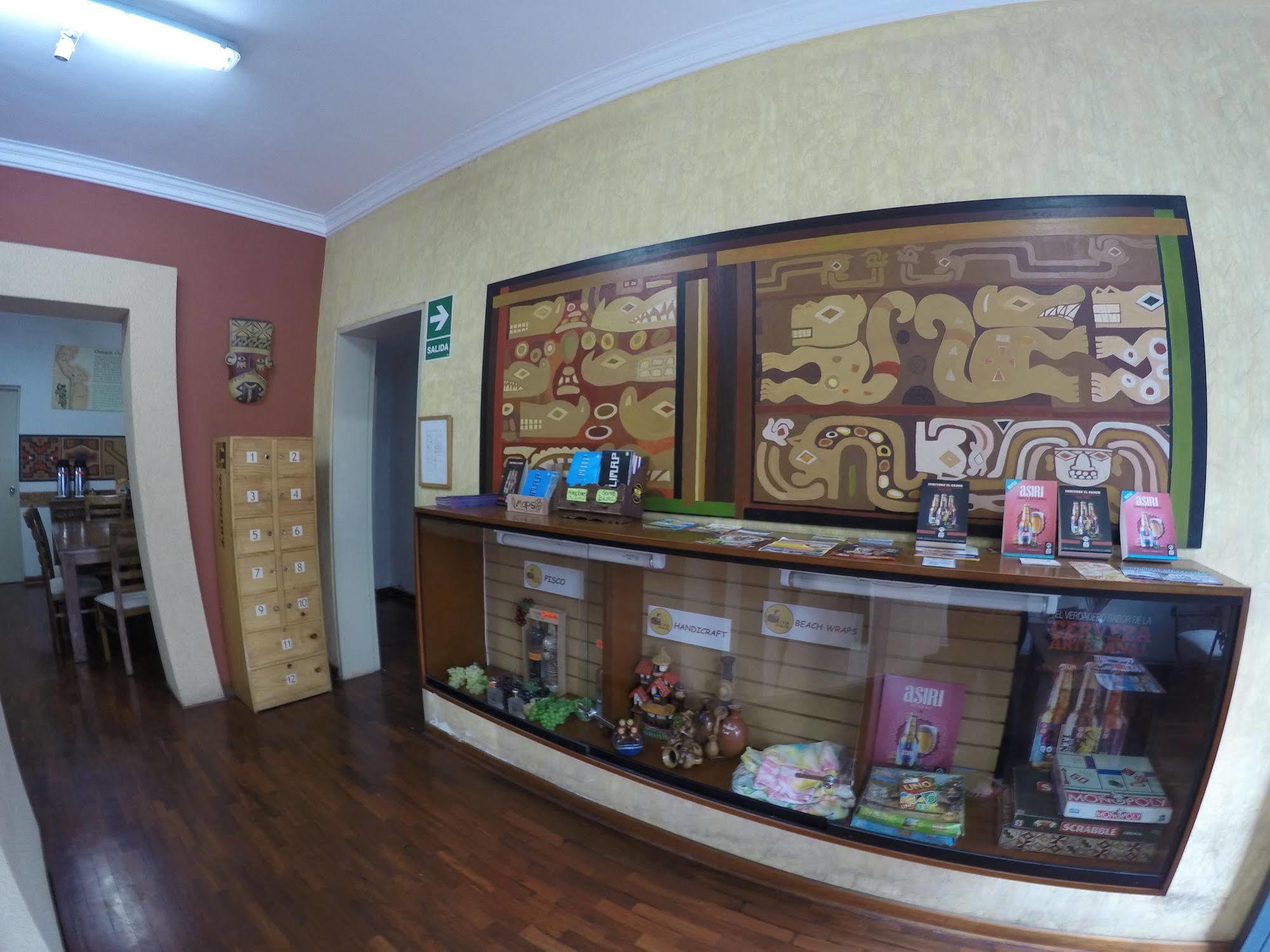 לימה Casa Hualpa Hostel מראה חיצוני תמונה